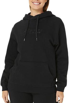 Толстовка жіноча asics logo oth hoodie чорна 2032c845-002