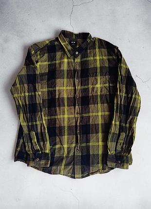 Сорочка чоловіча oakley в клітинку xl