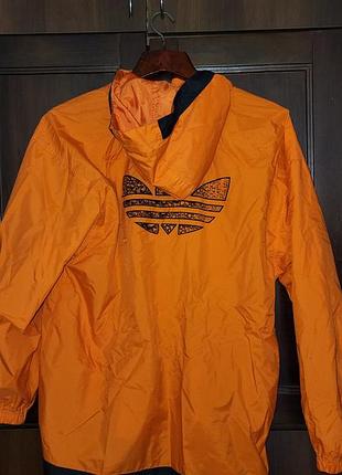 Вітровка чоловіча adidas помаранчева 2