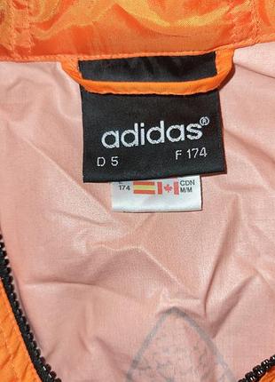 Вітровка чоловіча adidas помаранчева 4