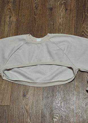 Новый стильный кроп-свитшот h&amp;m