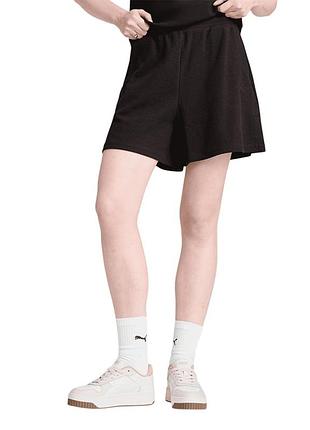 Шорты женские puma her high-waist shorts черные 68506201