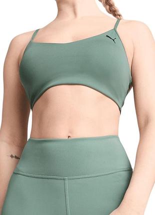 Бра женский puma move bra зеленый 52686030