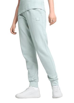 Штани жіночі puma ess elevated sweatpants м'ятні 68501967