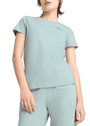 Футболка жіноча puma ess elevated tee м'ятна 68501667