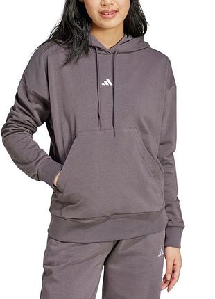 Толстовка жіноча adidas w sl ft hd сіра