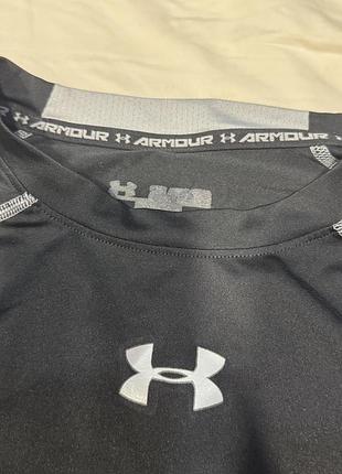 Лонгслів чоловічий under armour чорний 2