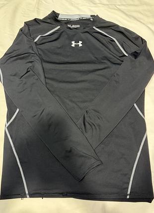 Лонгслів чоловічий under armour чорний