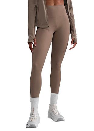 Леггинсы женские nike w nk df one hr tight коричневые