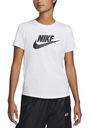 Футболка жіноча nike w nsw club ss tee icn ftra біла