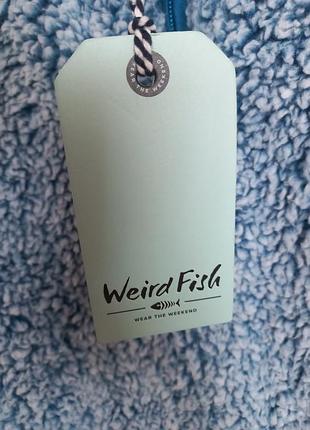 Флісовий светр тепла кофта weird fish нова 4