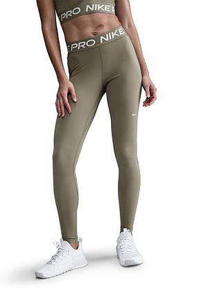 Леггинсы женские nike w np 365 tight хаки