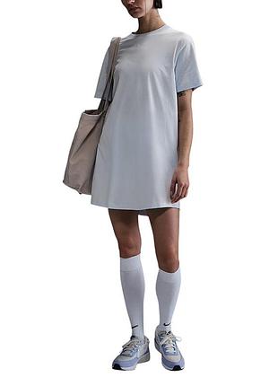Сукня жіноча nike w nsw essntl ss dress tshrt блакитна