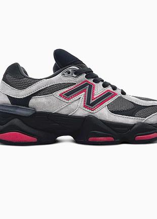 Кроссовки мужские new balance 9060 grey/red
