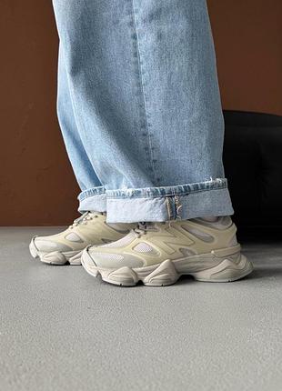Кроссовки женские new balance 9060 x raincloud concrete