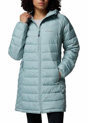 Куртка жіноча columbia powder lite ii mid jacket бірюзова