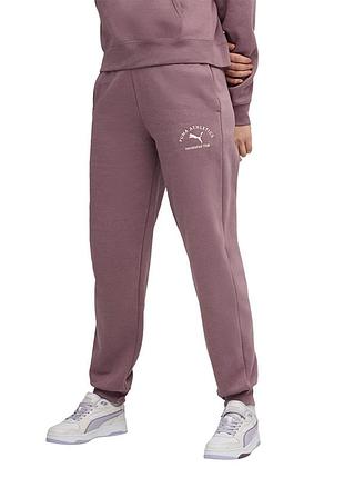 Брюки женские puma class sweatpants фиолетовые 68813688