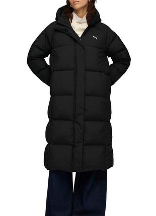 Куртка женская puma hooded down puffer coat черная 68839001