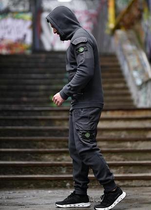 Флисовый костюм stone island 5