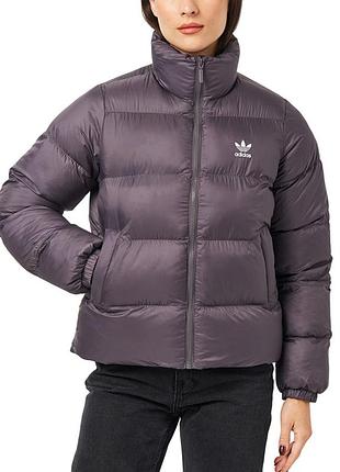 Куртка женская adidas short ruffer фиолетовая