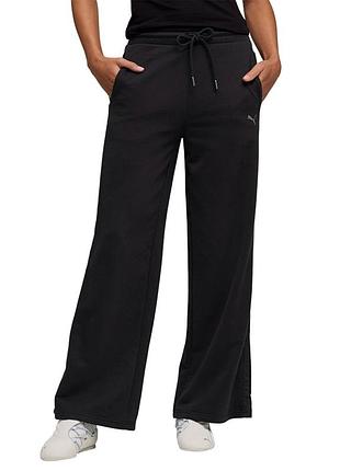 Штани жіночі puma her comfort high-waist wide leg pants tr чорні 69188901