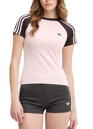 Футболка жіноча adidas sst tee рожева