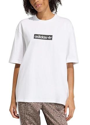 Футболка жіноча adidas aop ss t-shirt біла