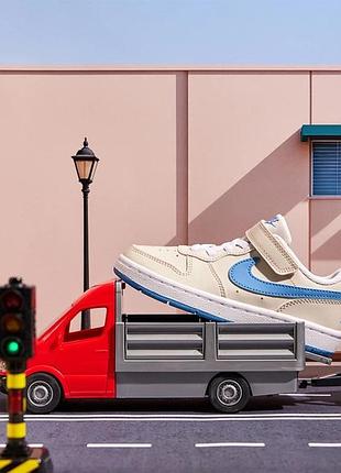 Кросівки nike молочні шкіряні оригінал