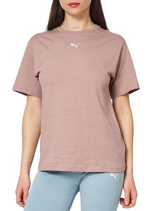 Футболка жіноча puma ess relaxed tee мокко 68497185