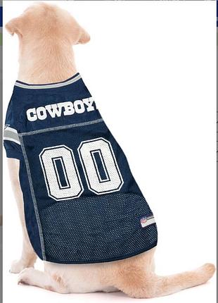 Джерсі, футболка для собак nfl pets, dallas cowboys (l)