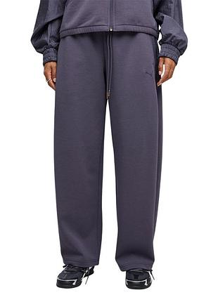 Брюки женские puma her relaxed dk barrel leg pants фиолетовые 69402435