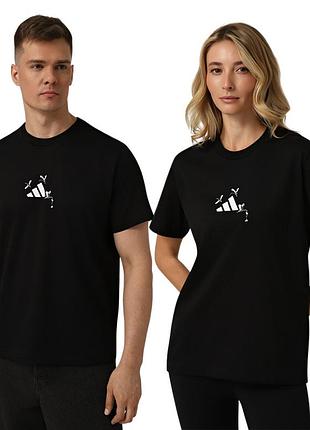 Футболка adidas 49aine stork черная