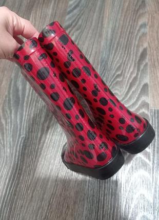 Гумаки чоботи на дощ р.30 сонечко 🐞 3