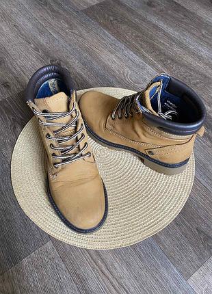 Кожаные женские ботинки wrangler 38 стелька 24см.