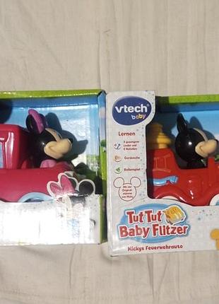Інтерактивна іграшка для малюків vtech tut tut baby flitzer міккі маус та мінні маус