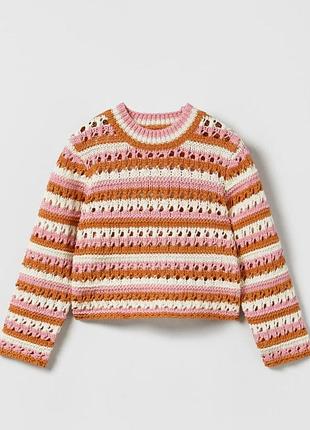 Светр укорочений zara розмір 146-152
