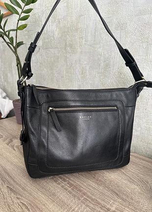 Сумка жіноча radley чорна шкіряна