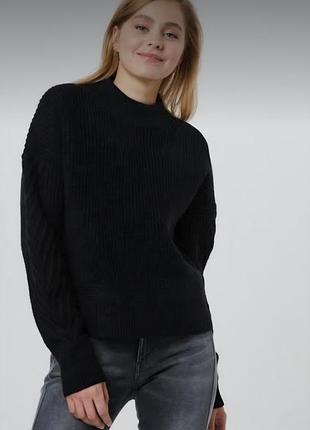 Свитер g-star raw черный, шерсть