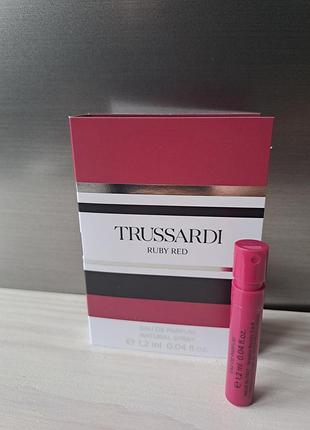 Trussardi ruby red пробник