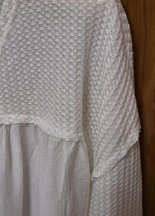 Нова молочна блуза shein oversize/l-xl 4