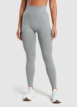 Gymshark marl seamless   женские спортивные-тренировочные лосины