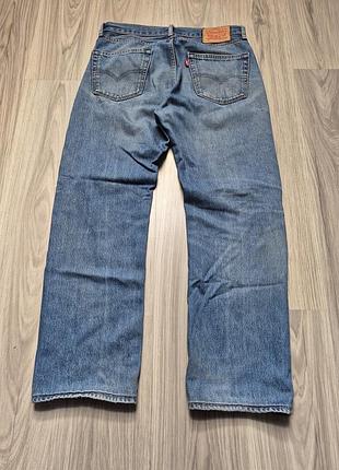 Джинси чоловічі levi's класичні прямі сині