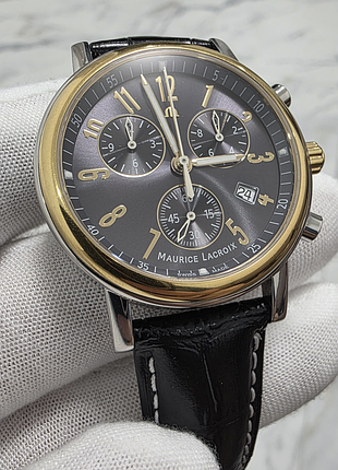 Чоловічий годинник maurice lacroix lc1038 swiss chronograph eta 251.262 (27 jew)