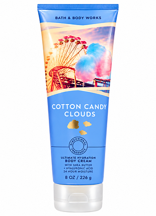 Крем для тіла bath & body works cotton candy clouds ultimate hydration body cream 226 г