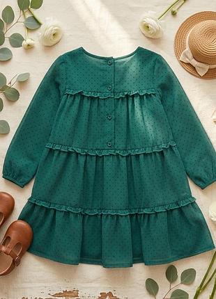 Сукня для дівчинки carter's зелена 92 см 3