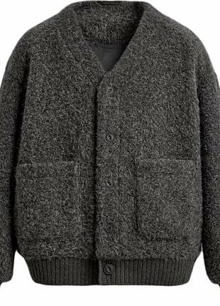 Кардиган zara сірий