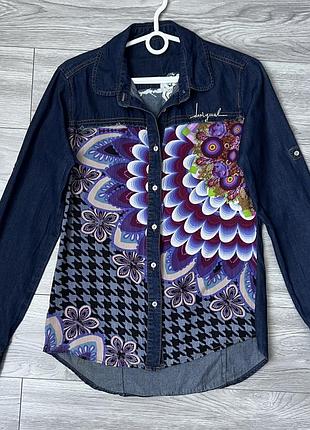 Джинсова сорочка desigual