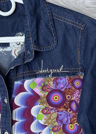 Джинсова сорочка desigual 3