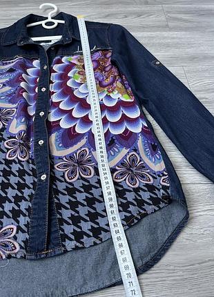 Джинсова сорочка desigual 5
