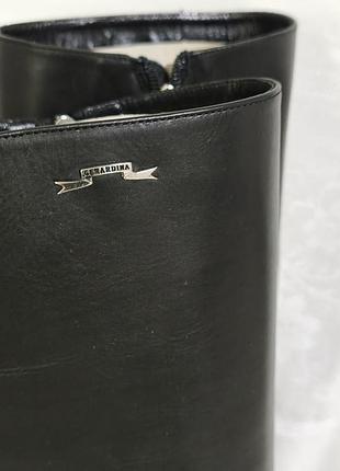 Високі чоботи з натуральної шкіри 3
